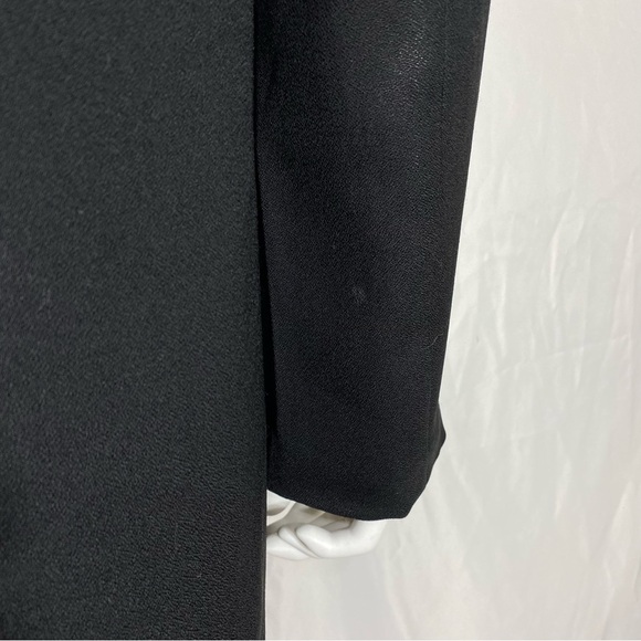 Jacqueline Ferrar Vintage Worsted Wool Women’s Long Length One Button Blazer - Picture 6 of 12